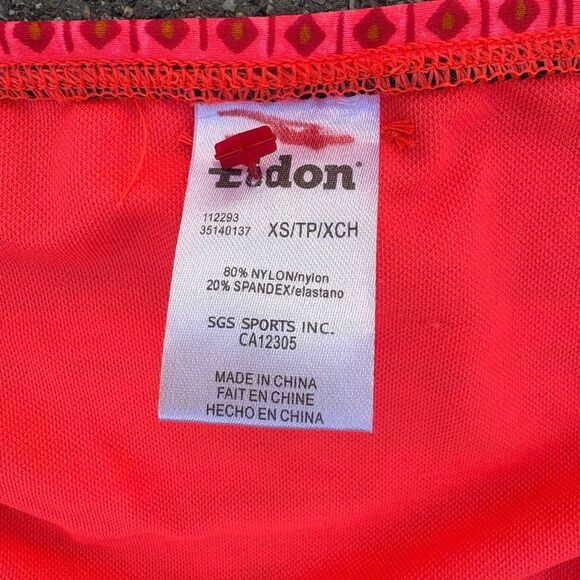 Eidon Boho Print Bikini Set D Cup Top XS/TP Bottoms NWT - Picture 9 of 12